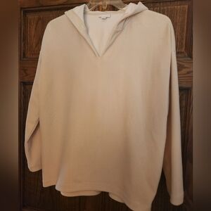 J Jill soft corduroy hooded top